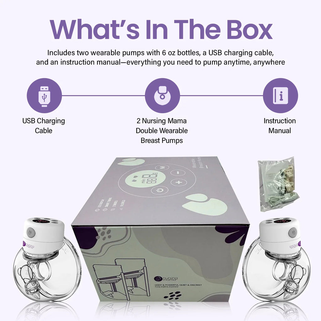 Nursing Mama Double Wearable Breastpump - Nursing Mama